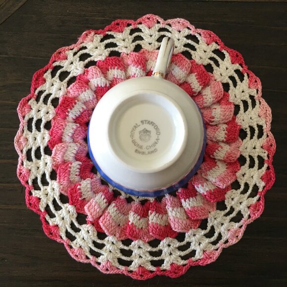 Royal Stafford Blue and Gold English Bone China Teacup & Saucer Set - Picture 8 of 10